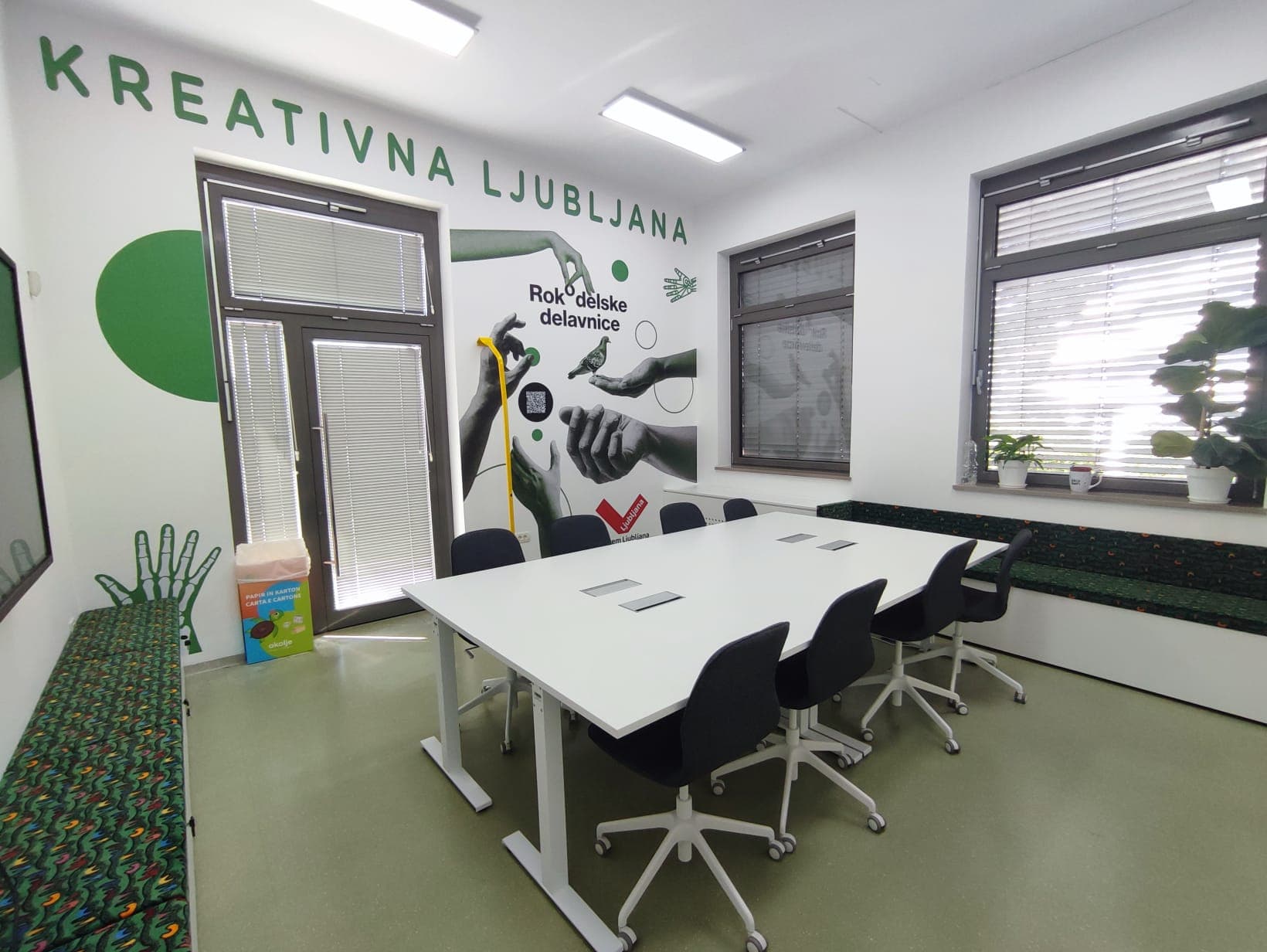 Fotografija coworking prostora Centra DOIT